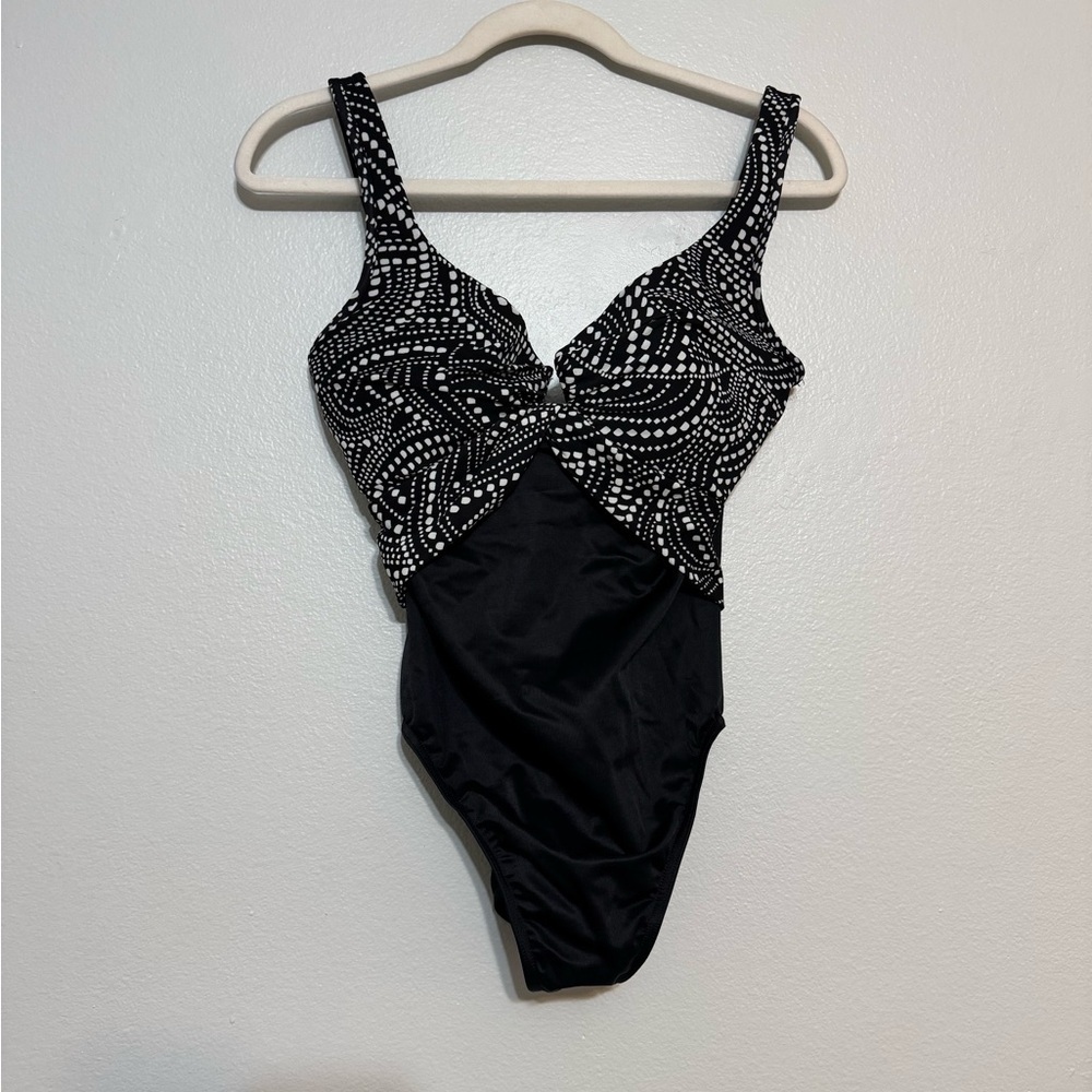 Miraclesuit Escape One Piece - Black and White - 12